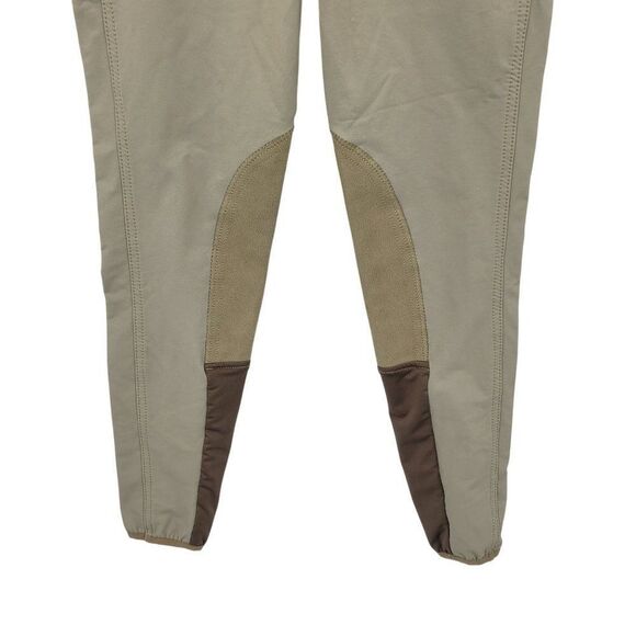 Goode Rider Womens Tan Breeches Knee Patch Equestrian Riding Pants Sz 30R - Picture 7 of 14